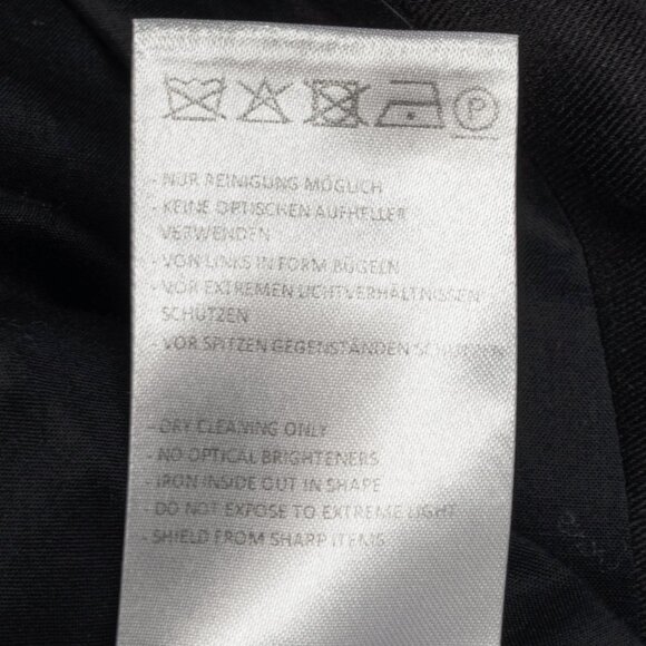 Dorothee Schumacher Black Linen Shantung Metallic-Collar Jacket - Picture 10 of 10